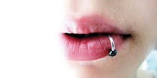 Piercing en la boca